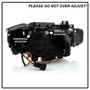 Spyder 5086754 - 12-14 BMW F30 3 Series 4DR Projector Headlights - Black PRO-YD-BMWF3012-AFSHID-BK