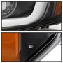 Spyder 5086679 - 06-13 Chevy Impala / 06-07 Chevy Monte Carlo Projector Headlights - Light Bar - Black