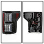 Spyder 5085955 - Ford F150 18-19 - Light Bar LED Tail Lights - All Black ALT-YD-FF15018-LED-BKV2