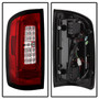 Spyder 5085269 - Chevy Colorado 2015-2017 Light Bar LED Tail Lights - Red Clear ALT-YD-CCO15-LED-RC