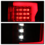Spyder 5085320 - 15-18 Ford F-150 LED Tail Lights (w/Blind Spot) - Red Clear (ALT-YD-FF15015BS-LBLED-RC)