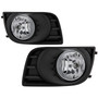 Spyder 5087133 - Toyota Sequoia 08-16 OEM Style Fog Lights w/OEM Fit Switch - Fog Bulbs-4145(Included) - Clear