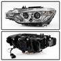 Spyder 5086822 - Signature BMW F30 3 Series 12-14 4DR Projector Headlights - Chrome (PRO-YD-BMWF3012-AFSHID-C)