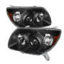 Spyder 9023378 - Xtune Toyota 4Runner 06-09 Crystal Headlights Black HD-JH-T4R06-AM-BK