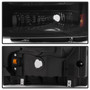 Spyder 9033001 - Xtune Ford F250 F350 F450 Superduty Excursion 99-04 Headlights Black Smoked HD-JH-FF25099-HA-BSM