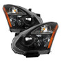 Spyder 9035548 - xTune Nissan Rogue 08-14 Halogen Model Only OEM Style Headlights-Black HD-JH-NROG08-AM-BK