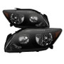 Spyder 9035791 - xTune Scion tC 2005-2007 OEM Style Headlights - Black Smoked HD-JH-STC05-AM-BSM