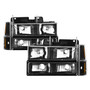 Spyder 9037405 - xTune GMC C/K Series 94-98 Headlights w/ Corner and Parking Lights - Black HD-JH-GCK94-BK-SET Spyder 9037405 - xTune GMC C/K Series 94-98 Headlights w/ Corner and Parking Lights - Black HD-JH-GCK94-BK-SET