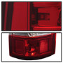 Spyder 9037665 - xTune 03-06 Chevrolet Silverado 1500/2500HD LED Tail Lights - Red Clear (ALT-JH-CSIL03-CS-RC)