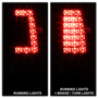 Spyder 9037665 - xTune 03-06 Chevrolet Silverado 1500/2500HD LED Tail Lights - Red Clear (ALT-JH-CSIL03-CS-RC)