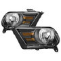 Spyder 9039904 - xTune Ford Mustang 10-14 (Non HID) OEM Style Headlights - OEM Black HD-JH-TCOL14-OE-L
