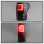 Spyder 9038563 - xTune 07-13 Toyota Tundra Light Bar LED Tail lights - Black (ALT-ON-TTU07V2-LBLED-BK)