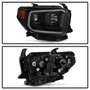 Spyder 9043031 - xTune 14-17 Toyota Tundra DRL LED Light Bar Proj Headlights - Black Smoke (PRO-JH-TTU14-LB-BSM)
