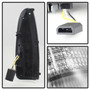 Spyder 9924712 - xTune Ford Superduty F250-F650 03-07 Amber LED Mirror Signal Lens - Clear ACC-LED-FDSD99-MR-C