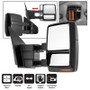 Spyder 9935374 - Xtune Ford F150 04-06 Power Heated Amber LED Signal Telescoping Mirror Right MIR-FF15004S-PWH-AM-R