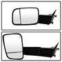 Spyder 9935596 - Xtune Dodge Ram 1500 09-12 Extendable Heated Adjust Mirror Black HoUSing Left MIR-DRAM09S-PWH-L