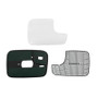 Spyder 9934216 - Xtune Replacement Glass Heated Mirror Dram94 / Dram98 / Dram02 Right Large MIR-GLASS-DRAM9402-PW-R1