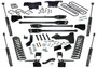 Superlift K171 - 17-19 Ford F-250/F-350 SuperDuty 4WD (Diesel Only) 6in 4-Link Lift Kit &  Shocks