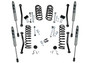 Superlift K176F - 18-19 Jeep Wrangler JL Unlimited 4in Lift Kit Including Rubicon w/ Fox Shocks