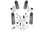 Superlift K185 - 18-19 Jeep Wrangler JL 2 Door 2.5in Dual Rate Coil Lift Kit - Incl Rubicon w/ Shock Extensions