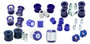 Superpro KIT130ADJK - 1993 Mazda RX-7 Base Front / Rear Vehicle Master Bushing Kit - Camber Adjustable