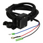 Superwinch 1145270 - 4500 LBS 12V DC 1/4in x 50ft Synthetic Rope Terra 4500SR Winch - Gray Wrinkle