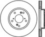 StopTech 126.40036CSR - 13-15 Acura ILX Cryo Slotted Front Right Sport Brake Rotor