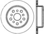 StopTech 126.44105CSL - Sport Slotted Cryo Brake Rotor; Rear Left StopTech 126.44105CSL - Sport Slotted Cryo Brake Rotor; Rear Left