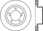 StopTech 126.44162CSR - 08-13 Lexus LX 450/470/570 / 08-13 Land Cruiser Front Right Slotted CRYO-STOP Brake Rotor