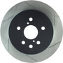StopTech 126.44141SL - Power Slot 06-09 Lexus GS Series / 06-10 IS350 Rear Left Slotted Rotor