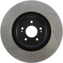 StopTech 126.46076SL - Power Slot 08-09 Evo 10 Slotted Left Front Rotor