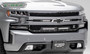 T-Rex 6311261 - 2019-2021 Silverado 1500 Torch Grille, Black, 1 Pc, Replacement, Chrome Studs, Incl. (2) 6 inch and (2) 10 inch LEDs - PN #