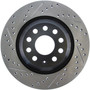 StopTech 127.33113R - 09 VW Passat CC / 06-09 Passat Slotted & Drilled Right Rear Rotor