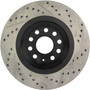 StopTech 127.33113R - 09 VW Passat CC / 06-09 Passat Slotted & Drilled Right Rear Rotor