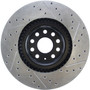 StopTech 127.33112R - 09 VW Passat CC / 06-09 Passat Slotted & Drilled Right Front Rotor