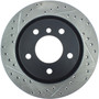 StopTech 127.34049R - Power Slot 00 BMW 323 / 01-07 325 / 99-00 328 Series Rear Right Drilled & Slotted Rotor