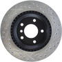 StopTech 127.34078R - 06 BMW 325 / 07-09 BMW 328 Slotted & Drilled Right Rear Rotor