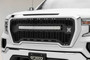 T-Rex 7312281 - 2019-2021 GMC Sierra 1500 Laser Torch Grille, Black, Mild Steel, 1 Pc, Insert - PN #