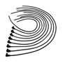 Taylor Cable 70051 - Pro Resistor Core Universal 8 Cyl 90 Degree Black Wire Set
