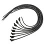Taylor Cable 70053 - Pro Resistor Core Universal 8 Cyl 135 Degree Black Wire Set