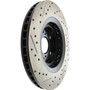 StopTech 127.44158L - Sport Drilled & Slotted Rotor - Front Left
