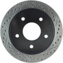 StopTech 127.66036L - Sport Drilled & Slotted Brake Rotor; Rear Left