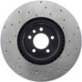 StopTech 128.22022R - Sport Cross Drilled Brake Rotor; Front Right StopTech 128.22022R - Sport Cross Drilled Brake Rotor; Front Right