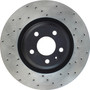 StopTech 128.33138CL - 12 Audi A6 Quattro/11-12 A7 Quattro/13 Q5/7-11/13 S4/12 S5 Front Left Drilled Cryo Rotor