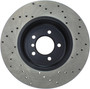 StopTech 128.34071R - 04-10 BMW 5-Series & 6-Series Drilled Right Front Rotor