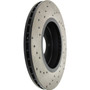 StopTech 128.34052CL - 06-08 BMW Z4 Drilled Front Left Cryo Rotor