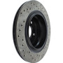 StopTech 128.34069CR - Sport Cryo Drilled Brake Rotor; Rear Right