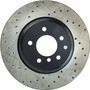 StopTech 128.34072CR - Sport Cryo Drilled Brake Rotor; Rear Right