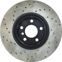 StopTech 128.34134CL - 11-18 BMW X3/X4 Cryo Drilled Sport Left Front Rotor StopTech 128.34134CL - 11-18 BMW X3/X4 Cryo Drilled Sport Left Front Rotor