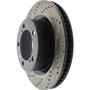 StopTech 128.44162CR - Sport Cryo Cross Drilled Brake Rotor; Front Right